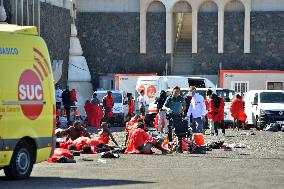 Boat Carrying 81 Migrants Arrives In Canary Islands