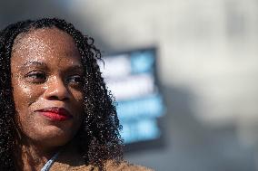 Veterans For Ceasefire Press Conference - Washington