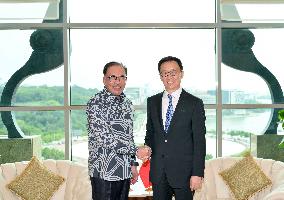 MALAYSIA-PUTRAJAYA-PM-CHINA-HAN ZHENG-MEETING