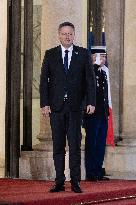 Peace Forum Diner at the Elysee Palace - Paris