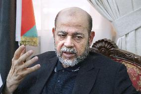 Hamas senior member Abu Marzouk in Qatar