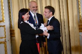 Peace Forum Dinner At The Elysee Palace - Paris