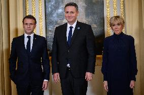 Peace Forum Dinner At The Elysee Palace - Paris