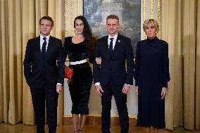 Peace Forum Dinner At The Elysee Palace - Paris