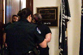 Veterans arrested in Sen. Gillibrand’s office demanding ceasefire in Gaza