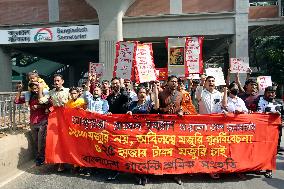 Garment Workers And Activists Protest - Dhaka