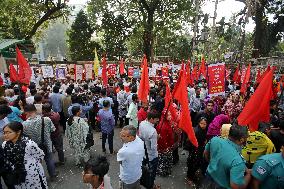 Garment Workers And Activists Protest - Dhaka