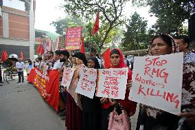 Garment Workers And Activists Protest - Dhaka