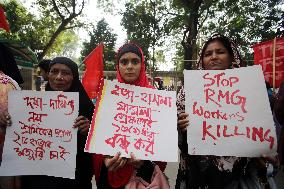 Garment Workers And Activists Protest - Dhaka