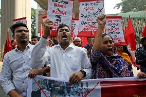 Garment Workers And Activists Protest - Dhaka