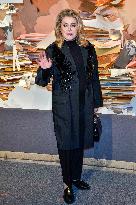 Catherine Deneuve Unveils Le Printemps XMas Decorations - Paris