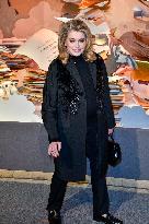 Catherine Deneuve Unveils Le Printemps XMas Decorations - Paris