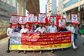 Garment Workers Unions Protest - Dhaka