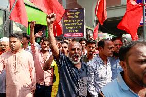 Garment Workers Unions Protest - Dhaka