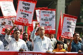 Garment Workers Unions Protest - Dhaka