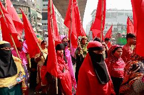 Garment Workers Unions Protest - Dhaka