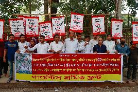 Garment Workers Unions Protest - Dhaka