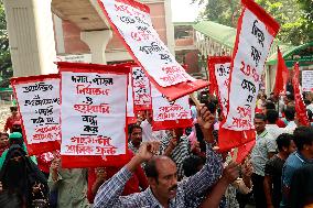 Garment Workers Unions Protest - Dhaka