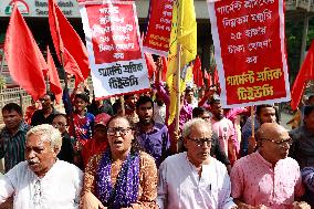 Garment Workers Unions Protest - Dhaka