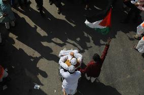 Pro Palestine Demonstration In Bangladesh