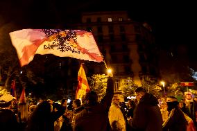 Far-right Demonstration In Barcelona