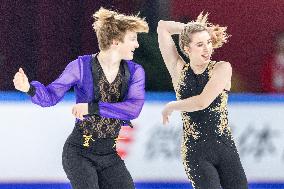 (SP)CHINA-CHONGQING-FIGURE SKATING-ISU GRAND PRIX-ICE DANCE-RHYTHM DANCE (CN)