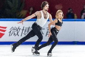 (SP)CHINA-CHONGQING-FIGURE SKATING-ISU GRAND PRIX-ICE DANCE-RHYTHM DANCE (CN)