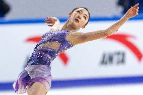 (SP)CHINA-CHONGQING-FIGURE SKATING-ISU GRAND PRIX-WOMEN-SHORT PROGRAM (CN)