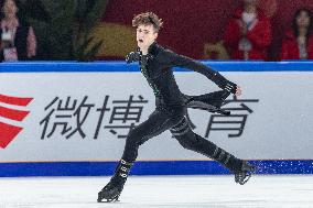 (SP)CHINA-CHONGQING-FIGURE SKATING-ISU GRAND PRIX-MEN-SHORT PROGRAM (CN)