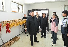 CHINA-BEIJING-HEBEI-XI JINPING-POST-FLOOD RECONSTRUCTION-INSPECTION (CN)