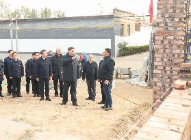 CHINA-BEIJING-HEBEI-XI JINPING-POST-FLOOD RECONSTRUCTION-INSPECTION (CN)