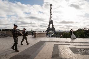 French Army Patrol Sensitive Target