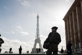 French Army Patrol Sensitive Target