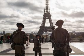 French Army Patrol Sensitive Target