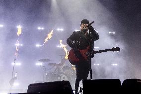 Fall Out Boy Perform In Milan Italy