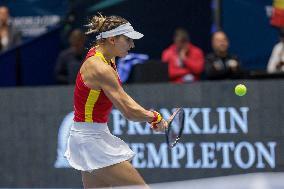 Spain v Poland - Group C - Billie Jean King Cup Finals