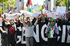 Pro-Palestine Rally In New Zealand