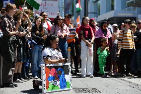 Pro-Palestine Rally In New Zealand