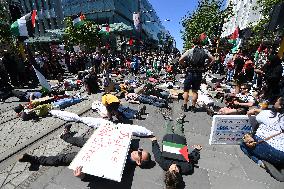 Pro-Palestine Rally In New Zealand