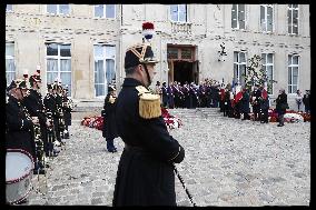 Exclusive. Rachida Dati at WW1 ceremony - Paris
