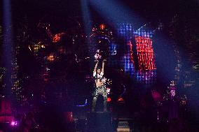 Shaka Ponk performs at the Zenith in Paris