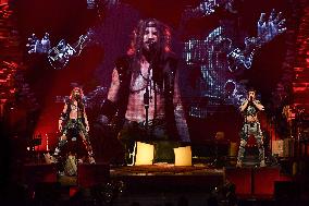 Shaka Ponk performs at the Zenith in Paris