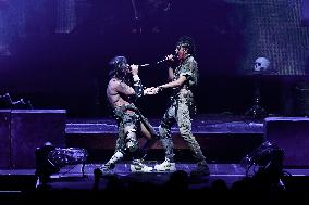 Shaka Ponk performs at the Zenith in Paris