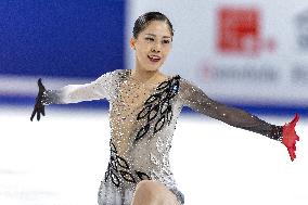 (SP)CHINA-CHONGQING-FIGURE SKATING-ISU GRAND PRIX-WOMEN-FREE SKATING (CN)