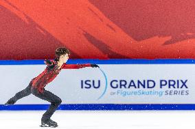 (SP)CHINA-CHONGQING-FIGURE SKATING-ISU GRAND PRIX-MEN-FREE SKATING (CN)