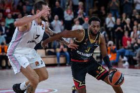 Euroleague Basketball Monaco Vs Asvel in Monaco