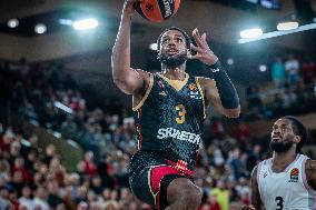 Euroleague Basketball Monaco Vs Asvel in Monaco