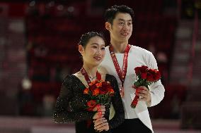 (SP)CHINA-CHONGQING-FIGURE SKATING-ISU GRAND PRIX-AWARDING CEREMONY (CN)