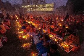 Rakher Upobash Or Kartik Brata Festival In India.