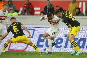 (SP)GERMANY-STUTTGART-FOOTBALL-BUNDESLIGA-STUTTGART VS DORTMUND